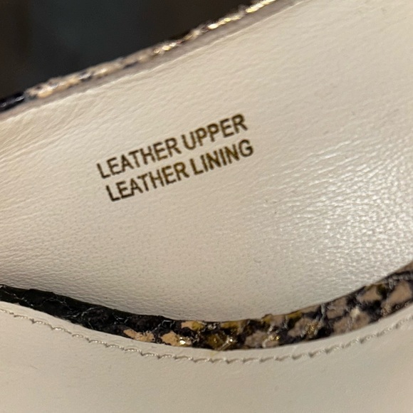 Via Spiga Snakeskin heels size 7.5 - Picture 7 of 12